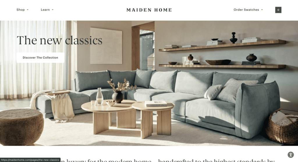 Maiden furniture pic