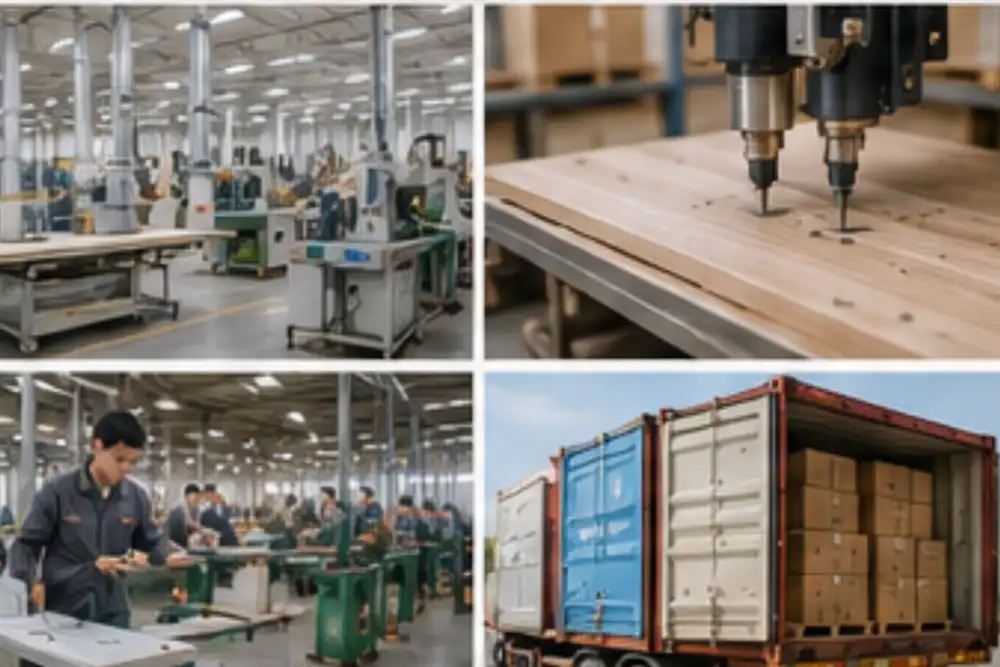 China OEM flat-pack furniture manufacturing and supply chain