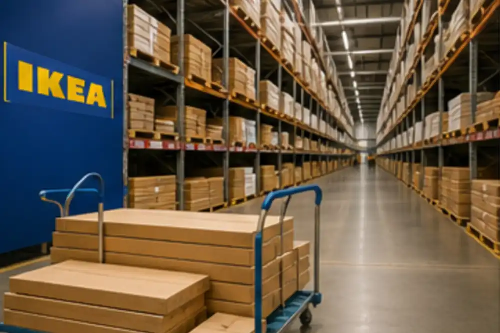 IKEA flat-pack furniture retail and supply-chain model