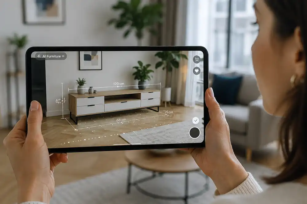 Digital room visualization for flat-pack furniture e-commerce