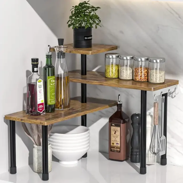 3 tier adjustable countertop corner organizer 1