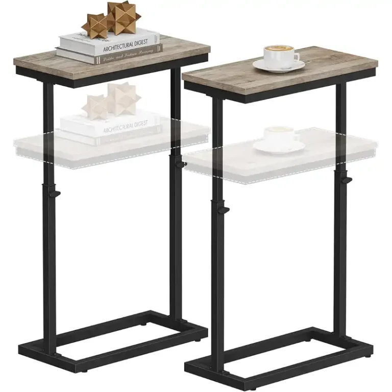 tall narrow end table for small spaces 1